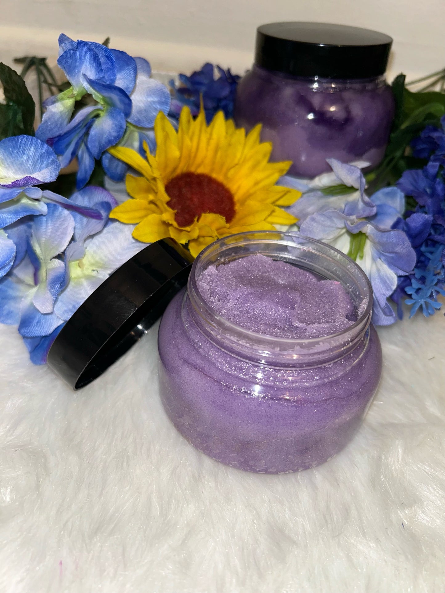 Lavender sugar scrub